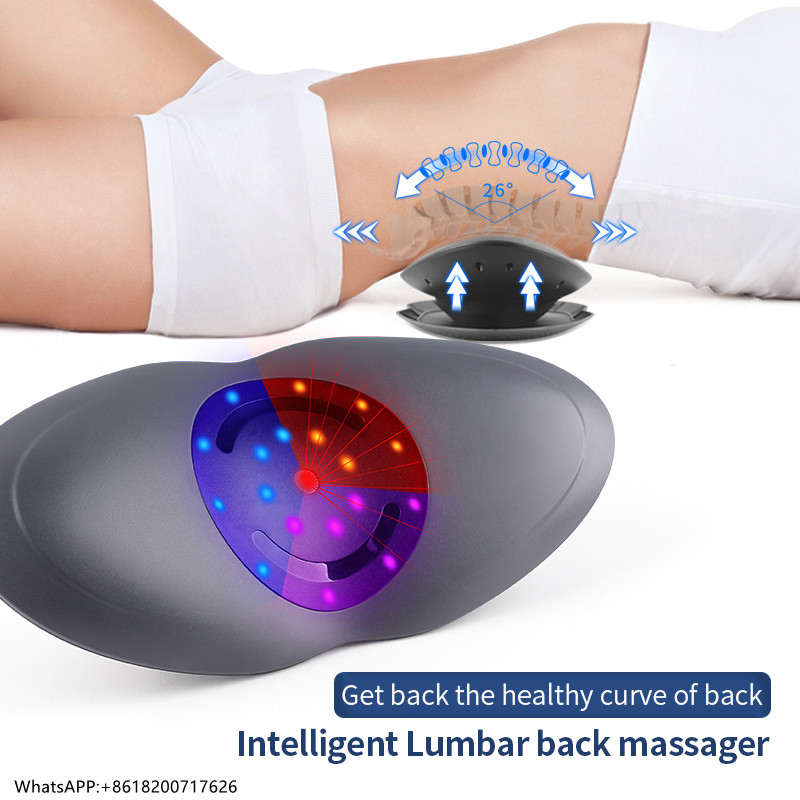 New Design Intelligent Electric Impulse  with heating function  Smart lumbar massager