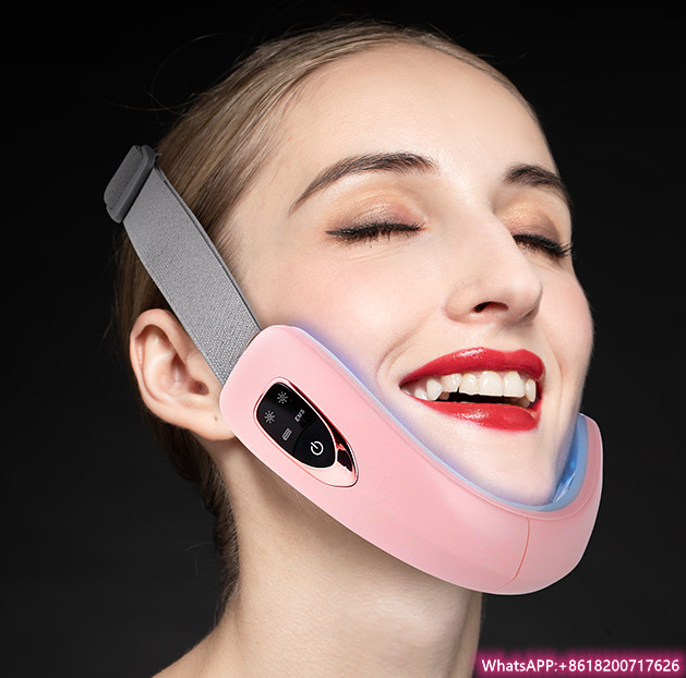 Classic Vibration facial massage Slimming V Face shaping Facial Facelift LED lights infrared thin face Beauty Light Instrument V Face Slimming  Massager