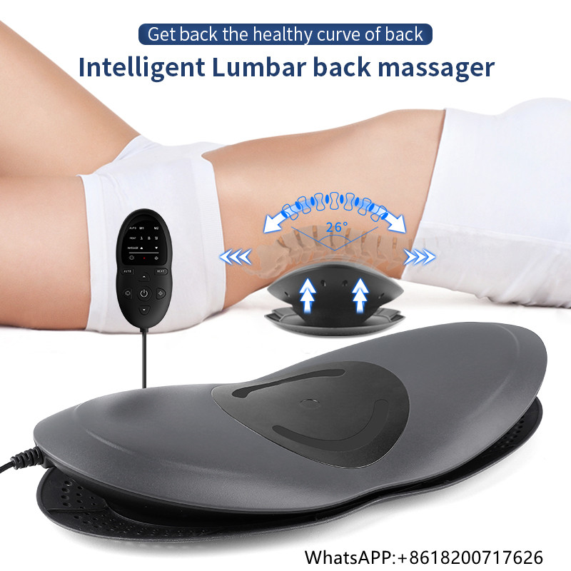 Home Lumbar Massager Back Cervical Vertebra, Lumbar Pain Instrument Spine Curvature Lumbar  Spa Back Massager