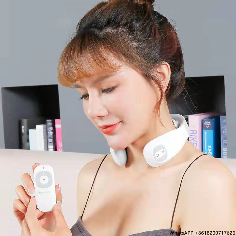 Hot Selling Best Rechargeable Wireless Electric Pain Relief Neck And Back Massager NZ