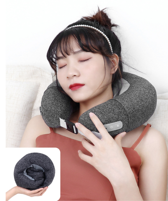 Vibrating Neck Massage Pillow For Neck And Back