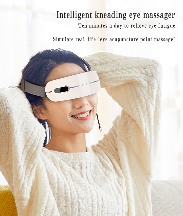 Electric vibrating eye massager can listen to music